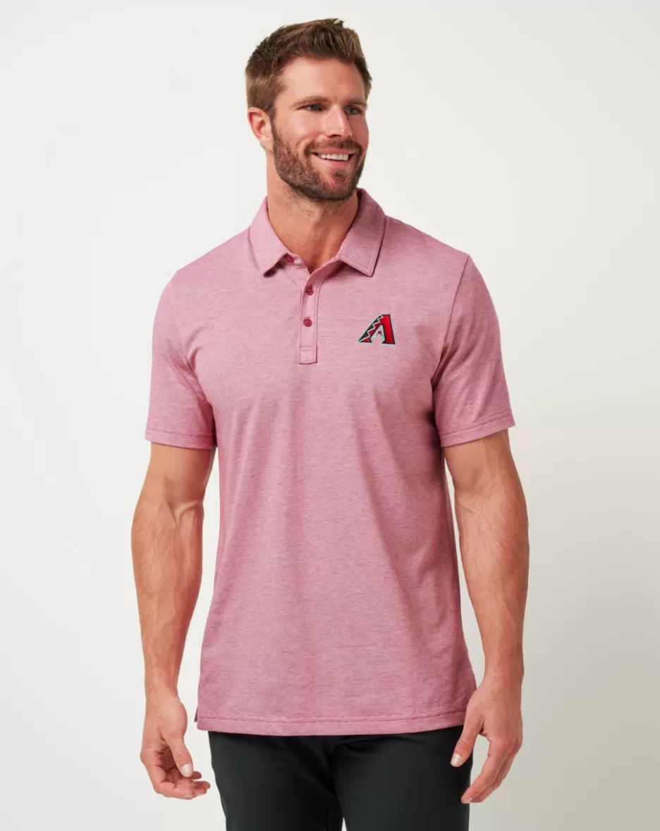 ARIZONA DIAMONDBACKS THE ZINNA POLO*TravisMathew Flash Sale
