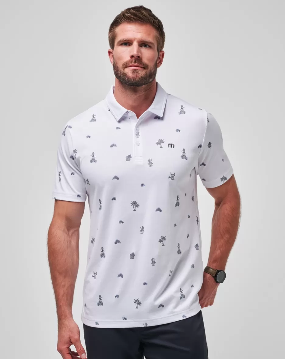 AROUND THE ISLAND POLO*TravisMathew Flash Sale