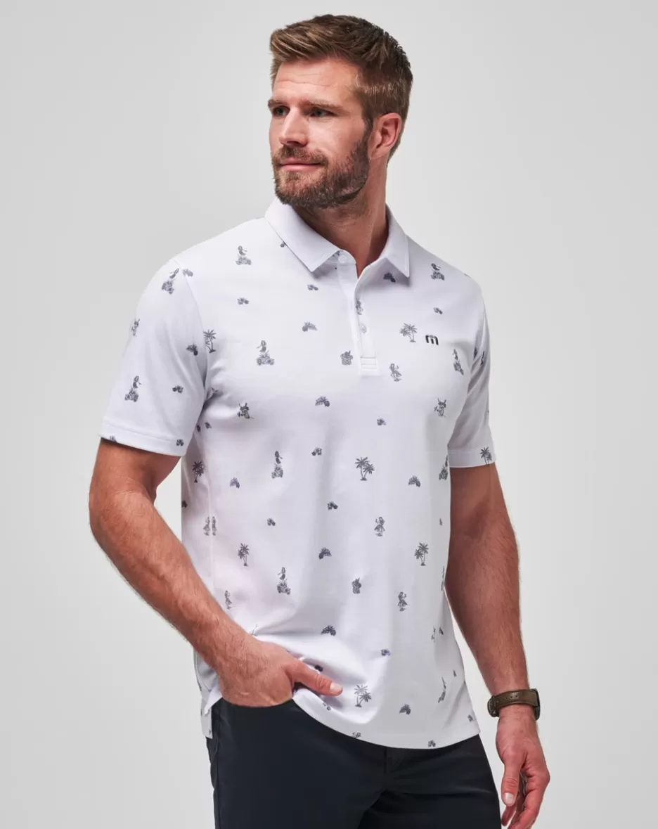 AROUND THE ISLAND POLO*TravisMathew Flash Sale