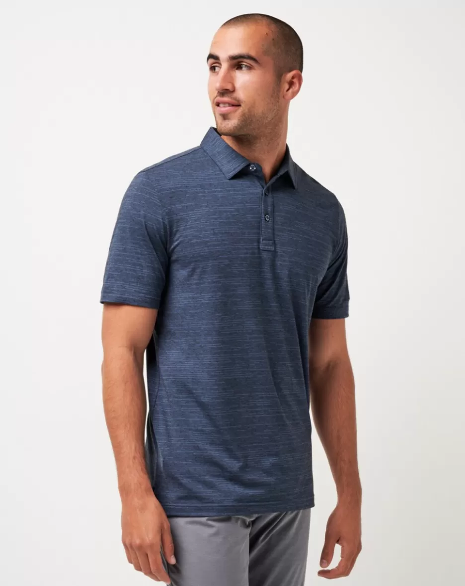 ATLANTA BRAVES THE HEATER POLO*TravisMathew Discount