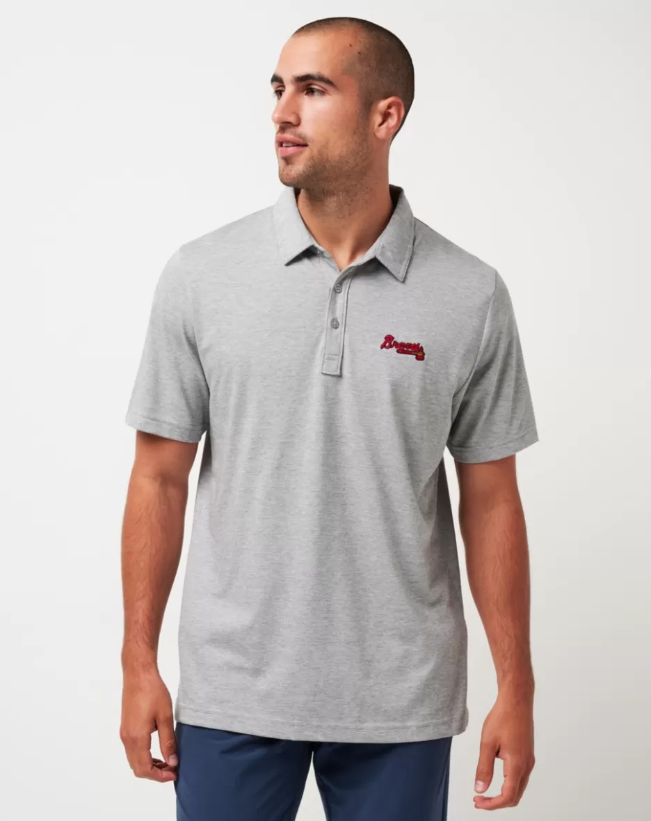 ATLANTA BRAVES THE ZINNA POLO*TravisMathew Outlet