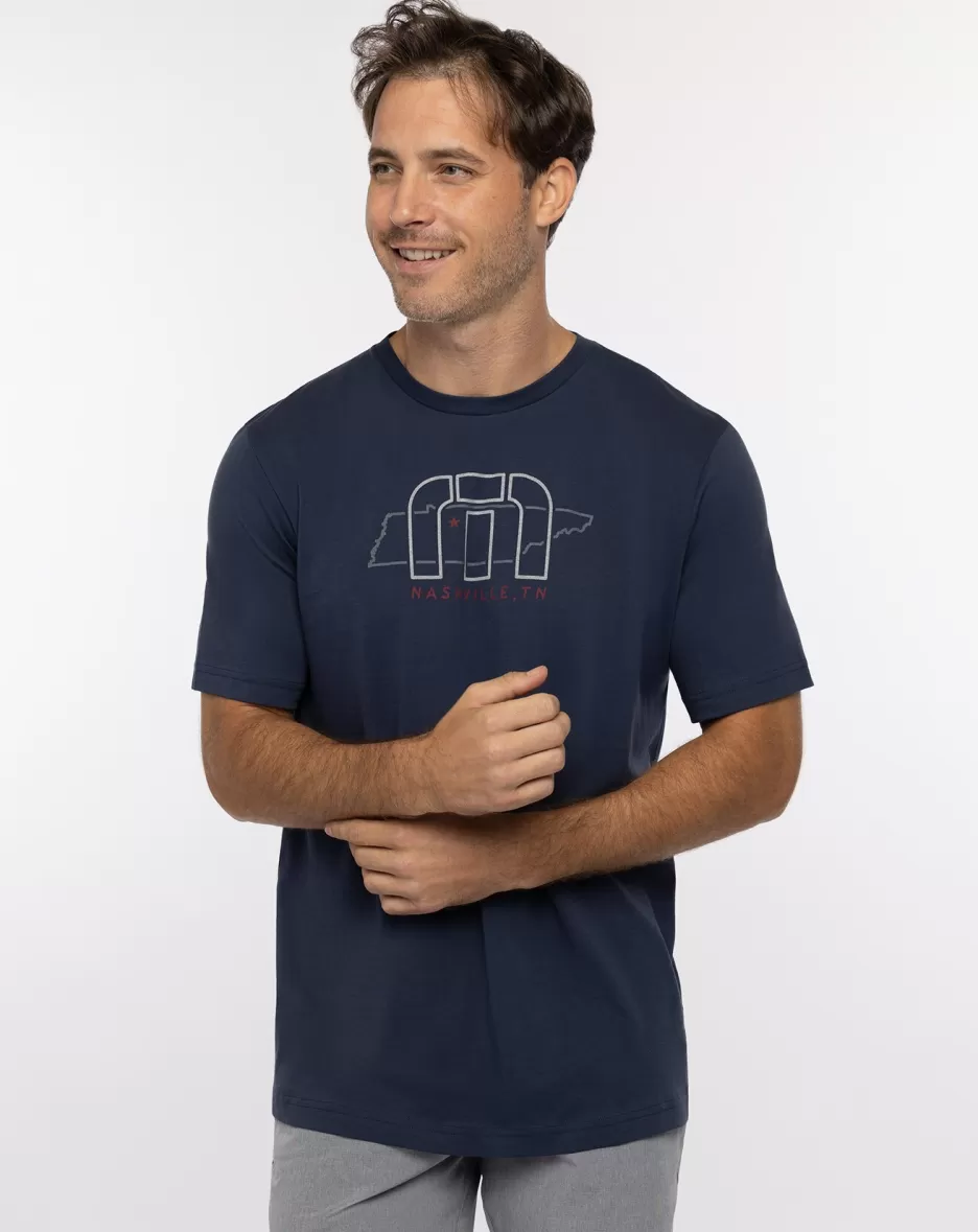 BACKYARD BLAST TEE*TravisMathew Clearance