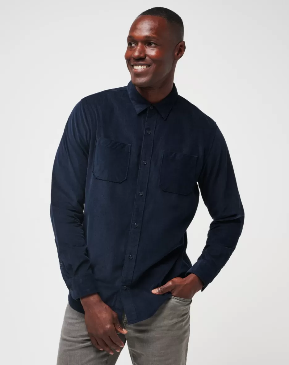 BARREL OF LAUGHS BUTTON-UP*TravisMathew Hot