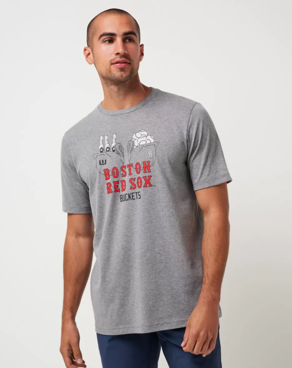 BOSTON RED SOX STRIKE ONE TEE*TravisMathew Cheap