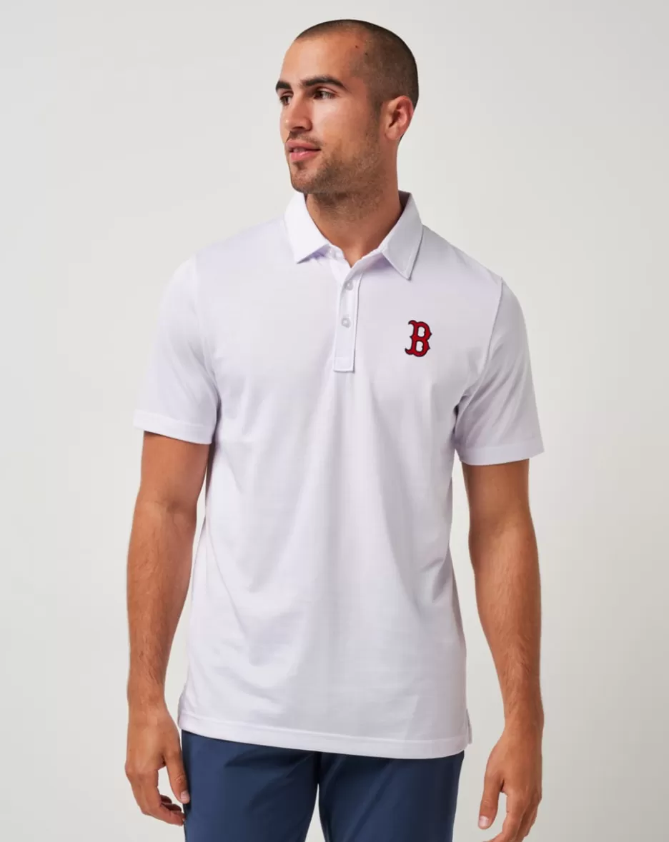 BOSTON RED SOX THE ZINNA POLO*TravisMathew Store
