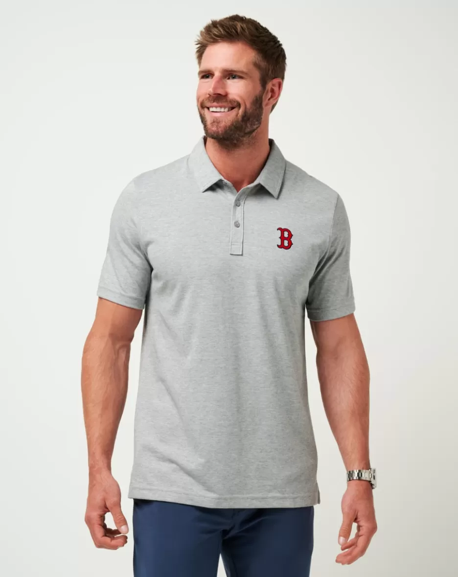BOSTON RED SOX THE ZINNA POLO*TravisMathew Flash Sale
