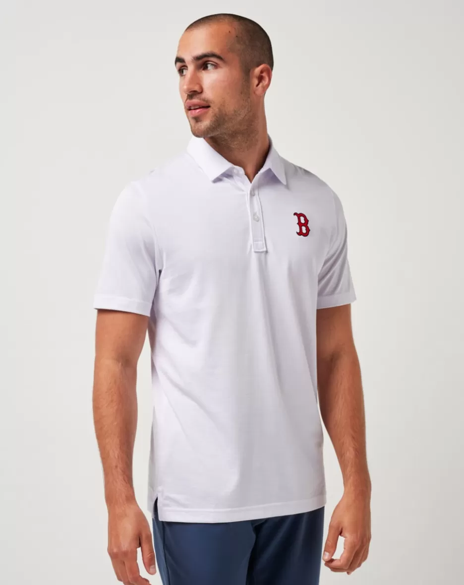BOSTON RED SOX THE ZINNA POLO*TravisMathew Store