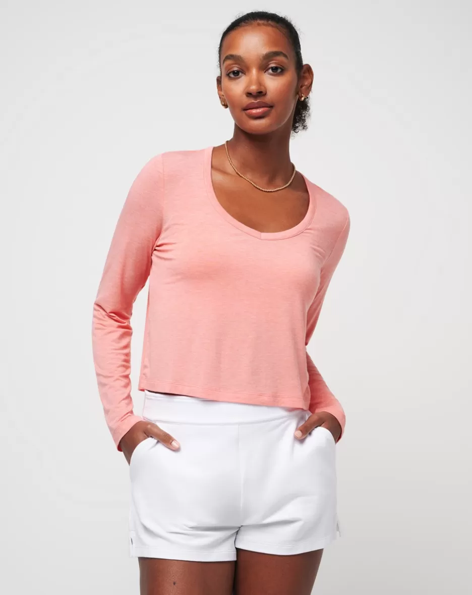 BOTANICAL BREEZE TISSUE TOP*TravisMathew Cheap