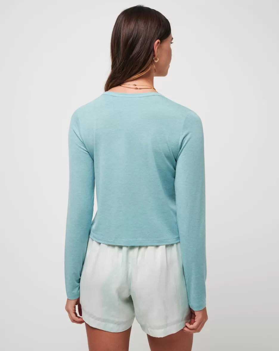 BOTANICAL BREEZE TISSUE TOP*TravisMathew Discount
