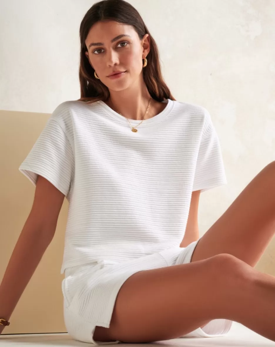 CHARTER CRUISE WIDE RIB TOP*TravisMathew Clearance