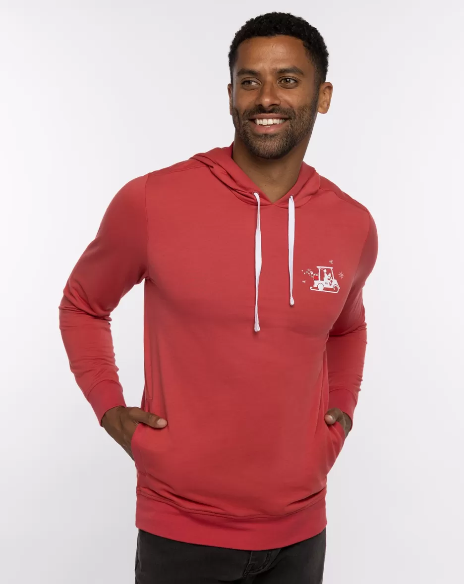 CHESTNUTS ROASTING HOODIE*TravisMathew Sale