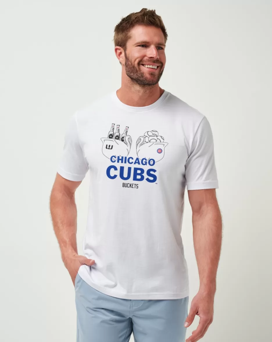 CHICAGO CUBS STRIKE ONE TEE*TravisMathew Outlet