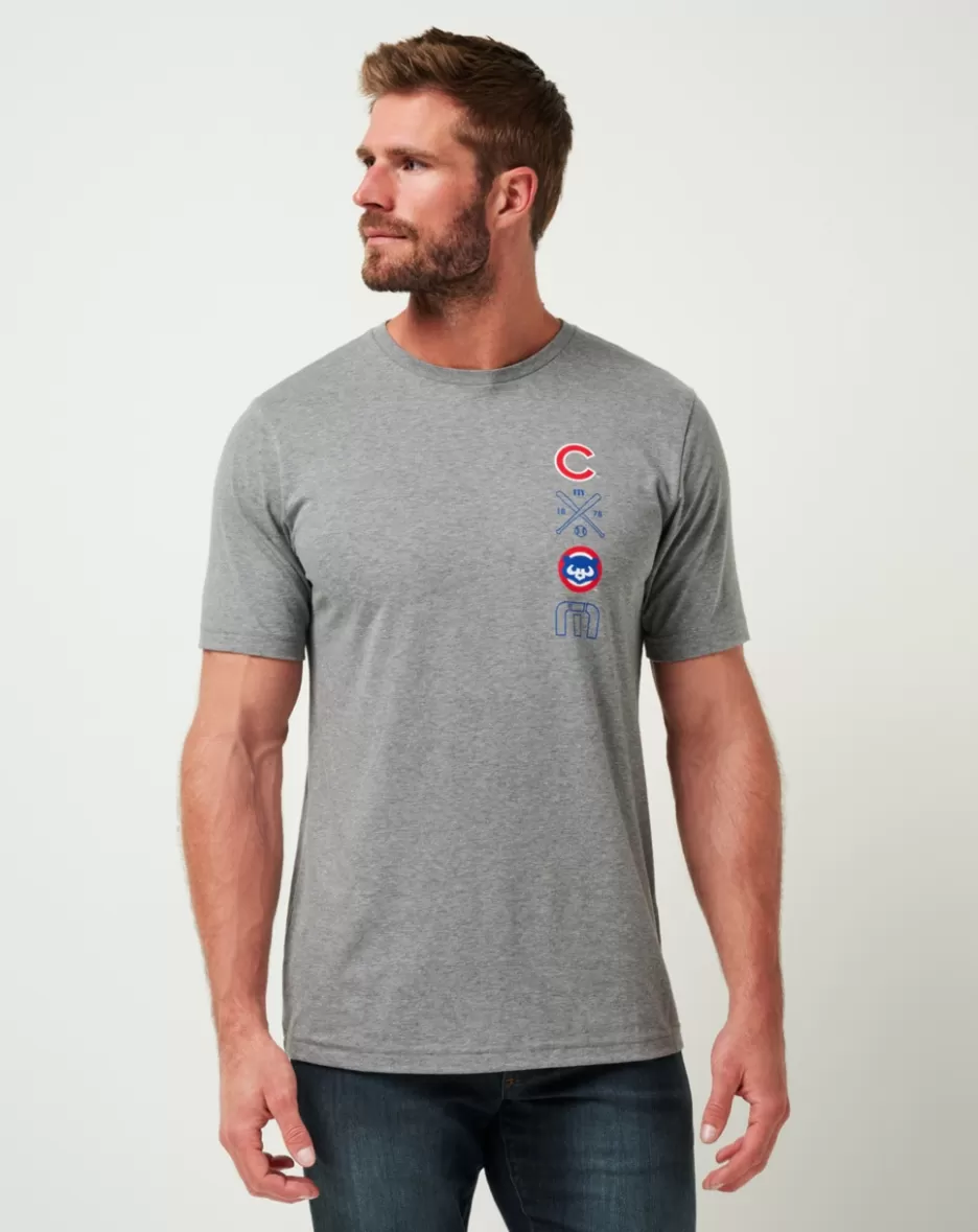 CHICAGO CUBS SUNSET SLAM TEE*TravisMathew Hot