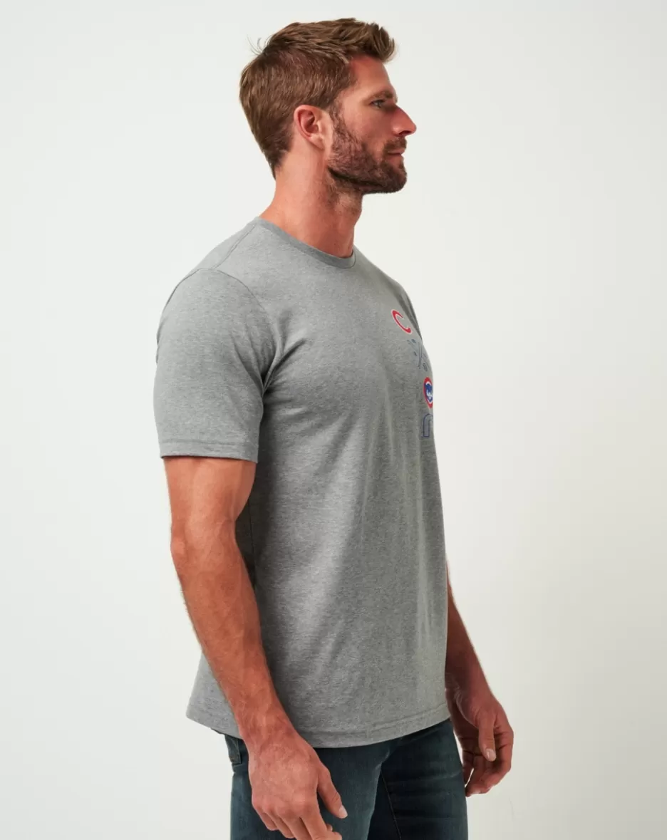 CHICAGO CUBS SUNSET SLAM TEE*TravisMathew Hot