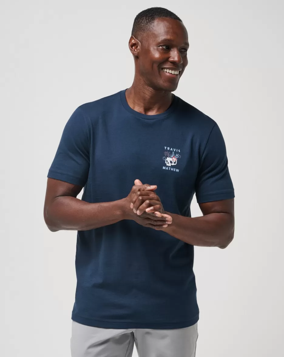CHUG IT OUT TEE*TravisMathew Online