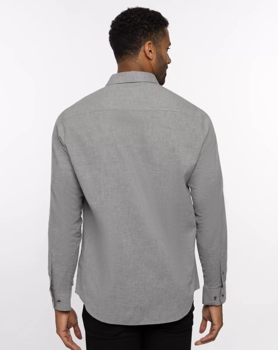 CLOUD FLANNEL BUTTON-UP*TravisMathew Cheap