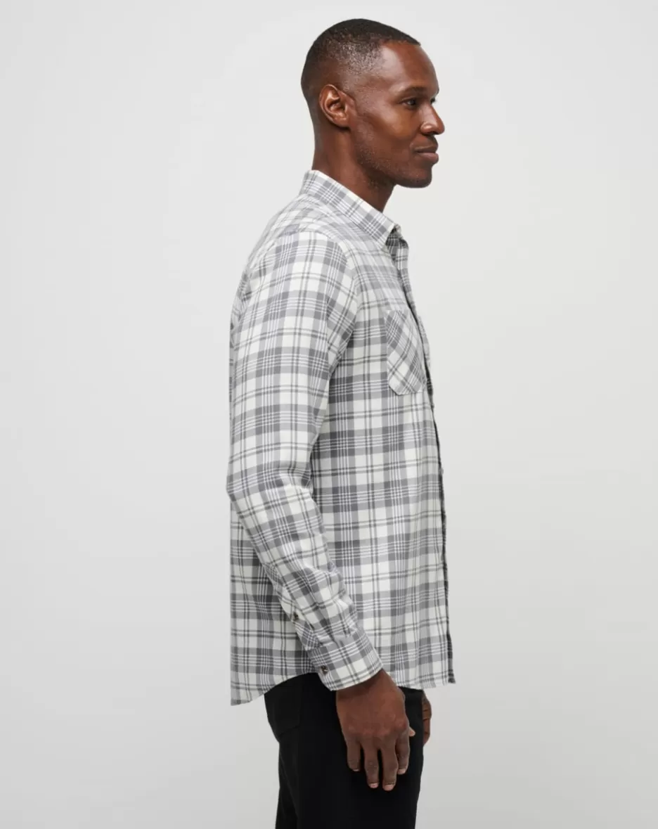 CLOUD FLANNEL PLAID BUTTON-UP*TravisMathew Store