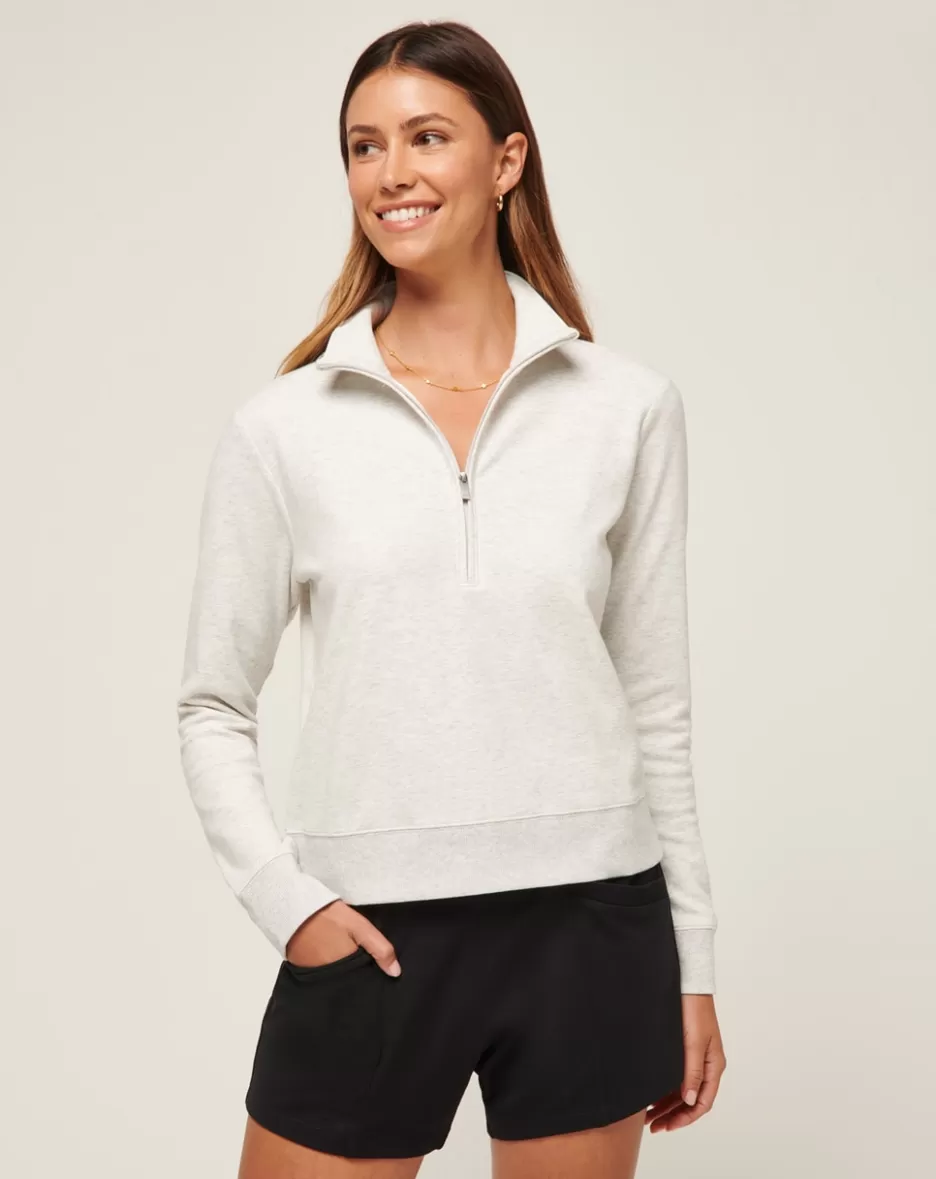 CLOUD FLEECE HALF ZIP*TravisMathew Discount