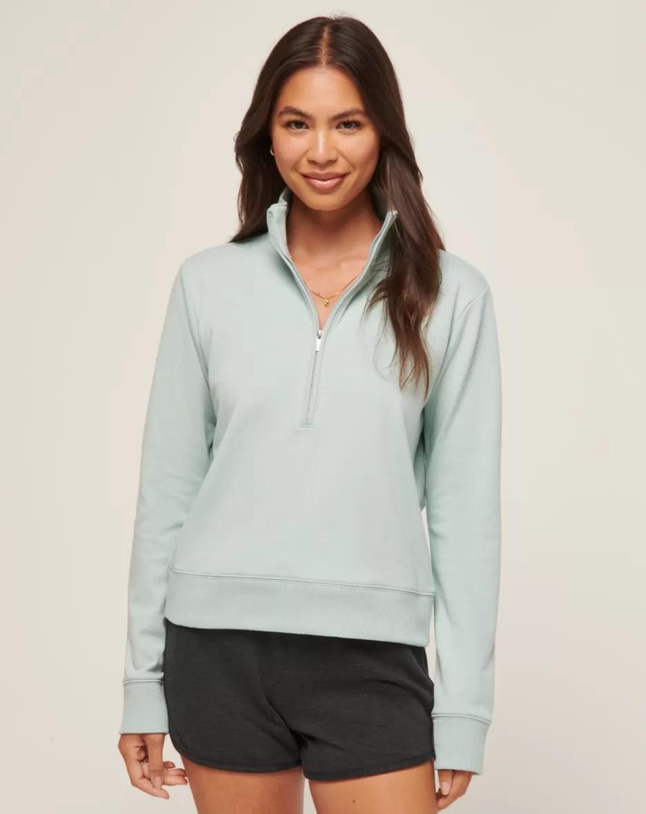 CLOUD FLEECE HALF ZIP*TravisMathew New