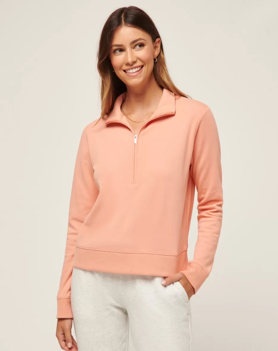 CLOUD FLEECE HALF ZIP*TravisMathew Fashion