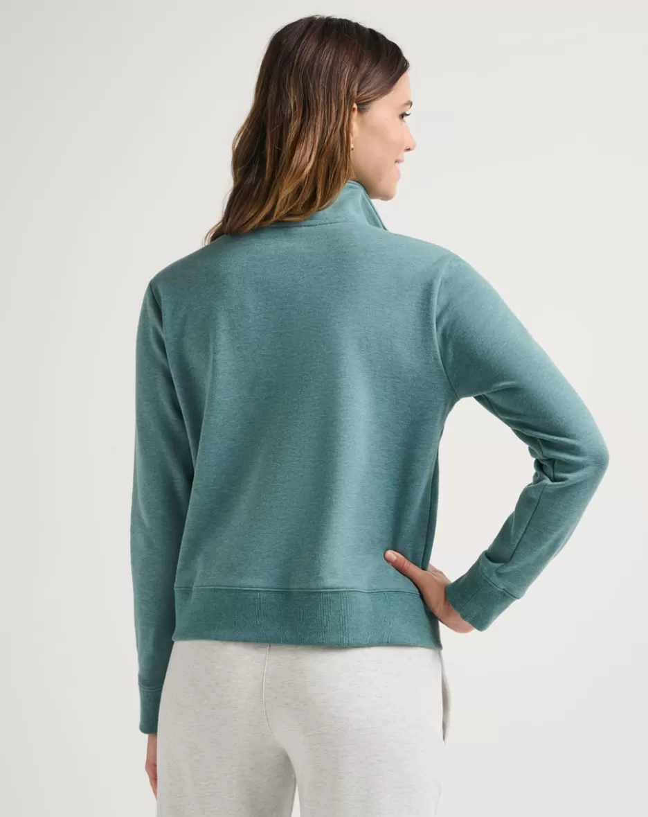 CLOUD FLEECE HALF ZIP*TravisMathew Shop
