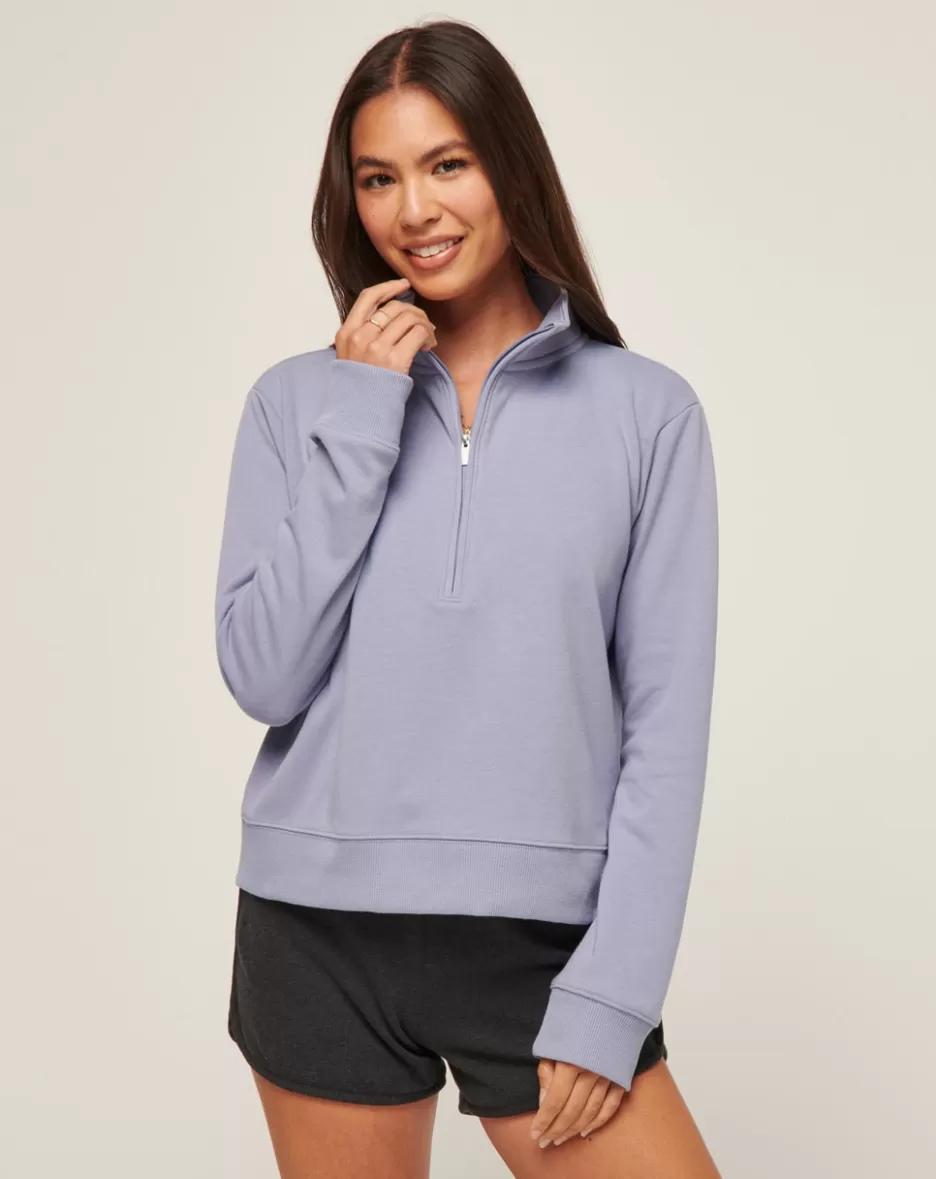 CLOUD FLEECE HALF ZIP*TravisMathew Best