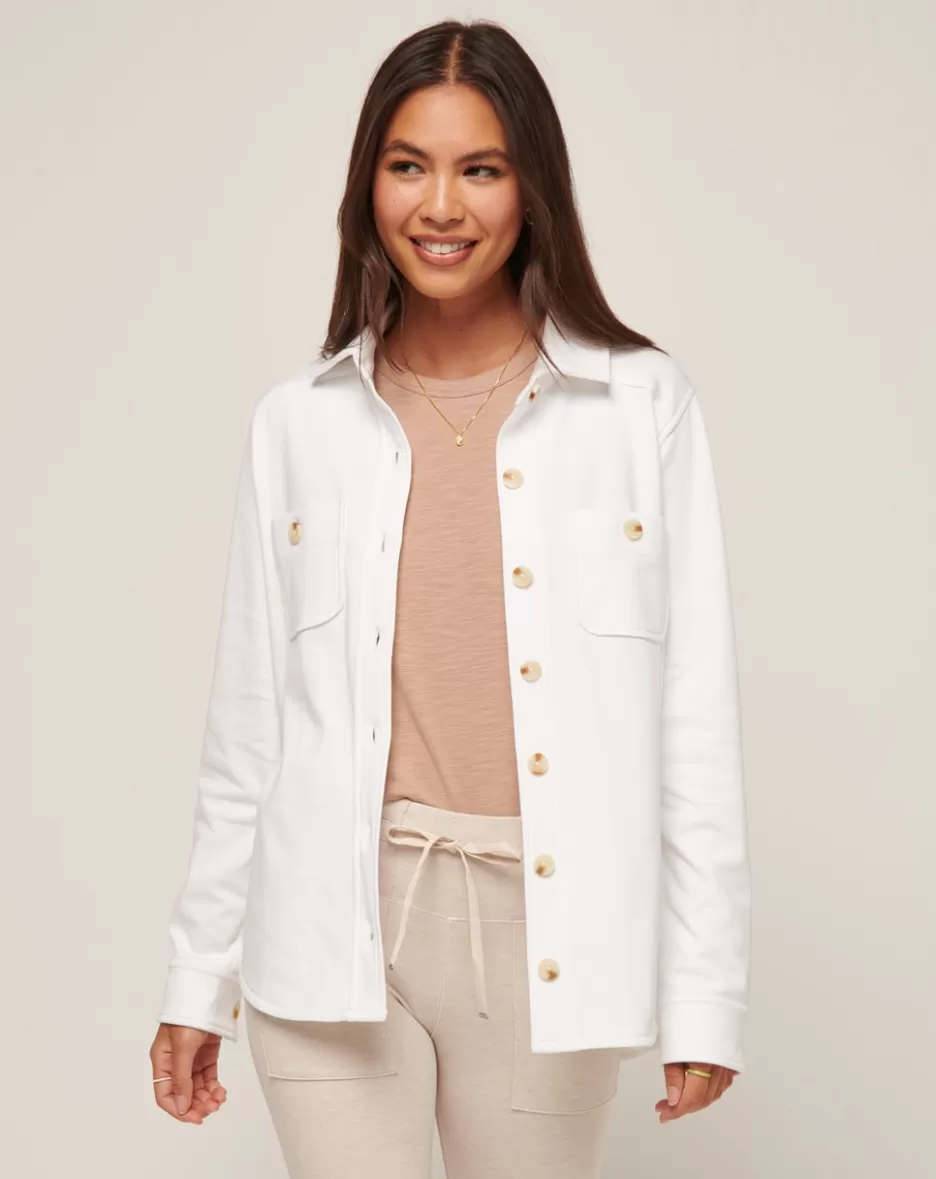 CLOUD FLEECE SHACKET*TravisMathew Shop