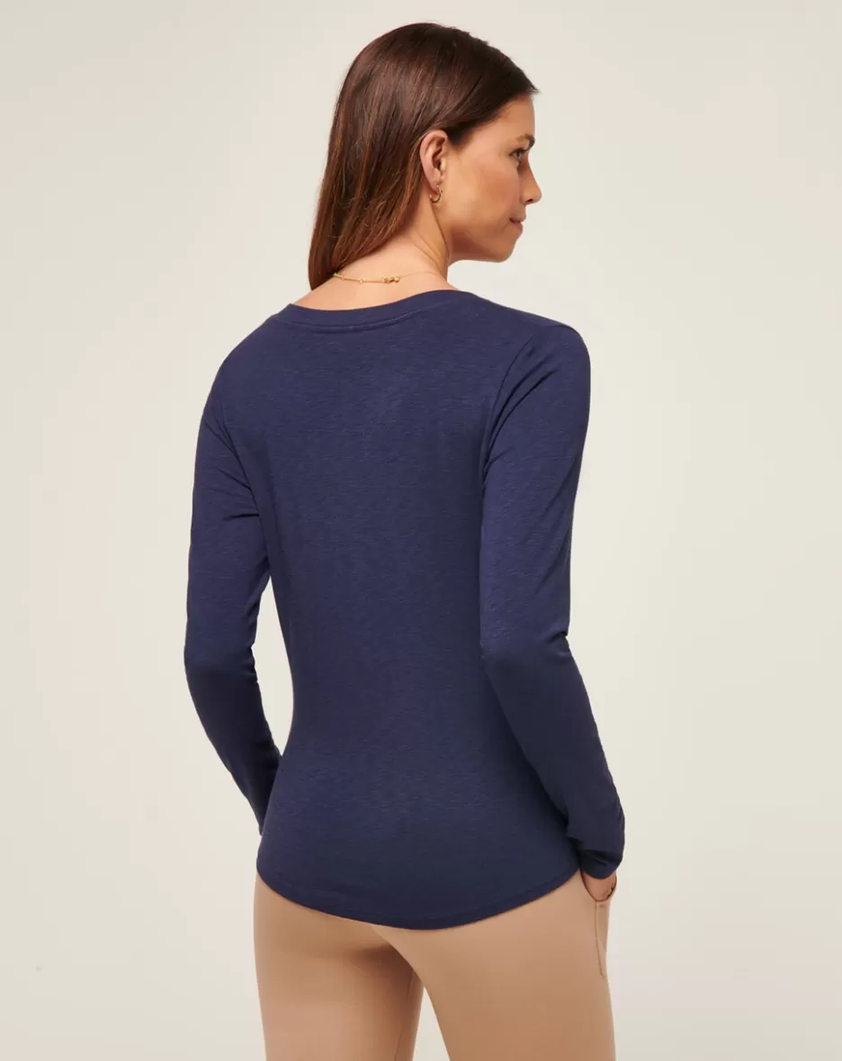 CLOUD JERSEY HENLEY*TravisMathew Cheap