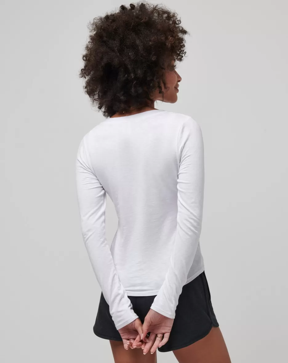 CLOUD JERSEY HENLEY*TravisMathew Hot