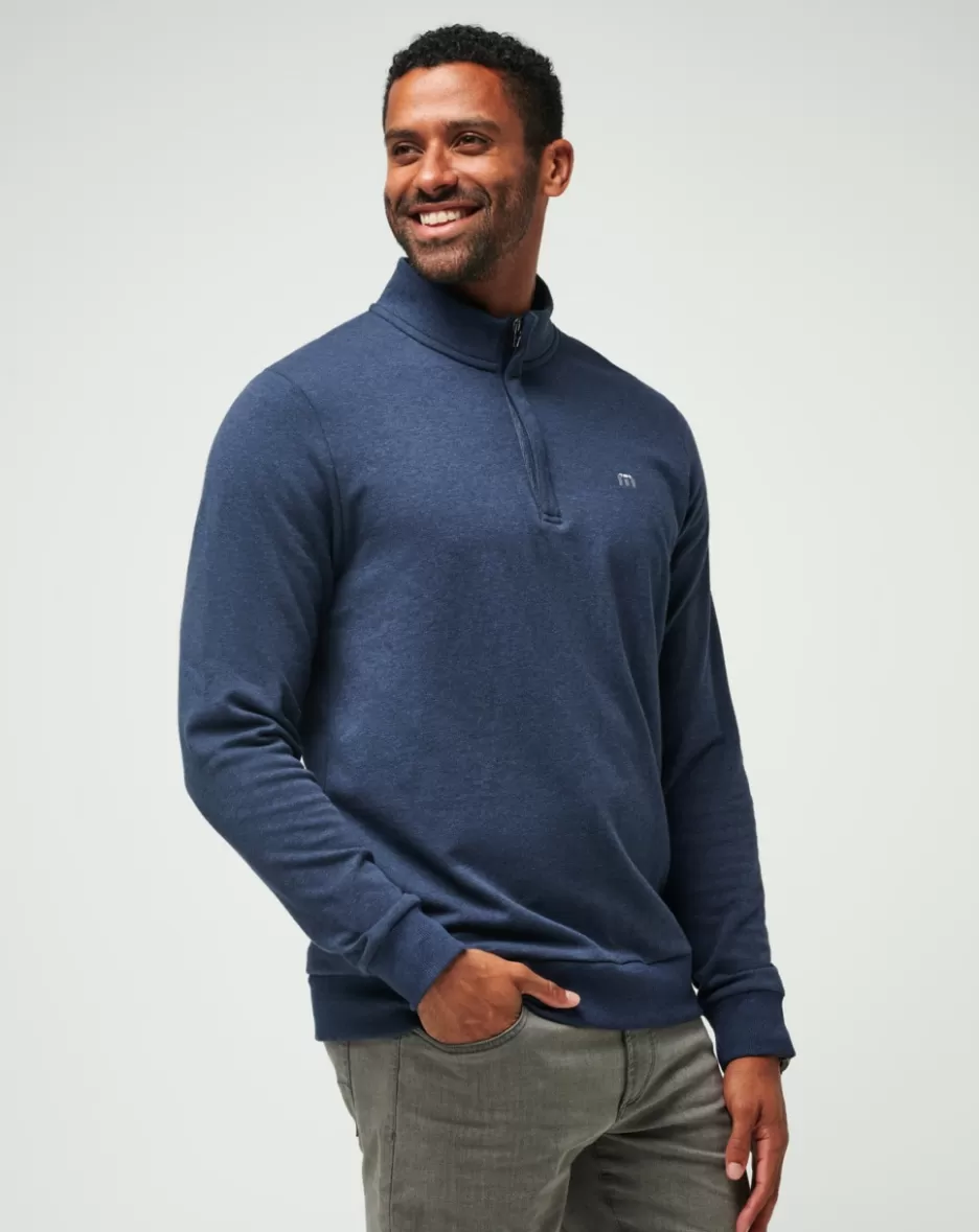 CLOUD QUARTER ZIP 2.0*TravisMathew Shop