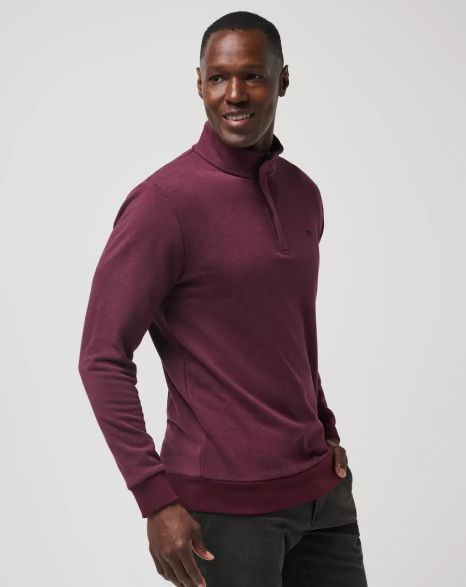 CLOUD QUARTER ZIP 2.0*TravisMathew Cheap