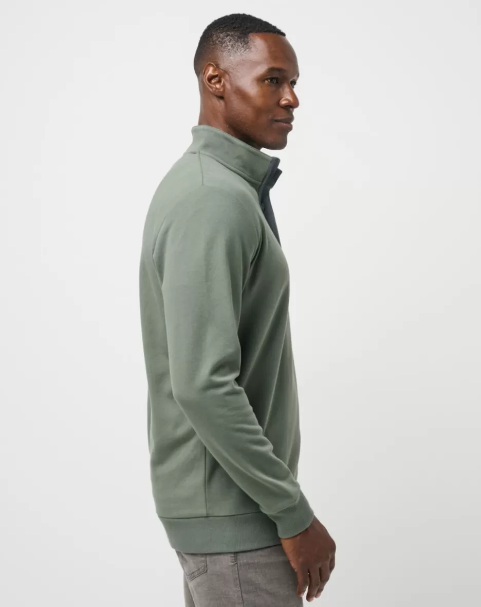 CLOUD QUARTER ZIP 2.0*TravisMathew Best Sale