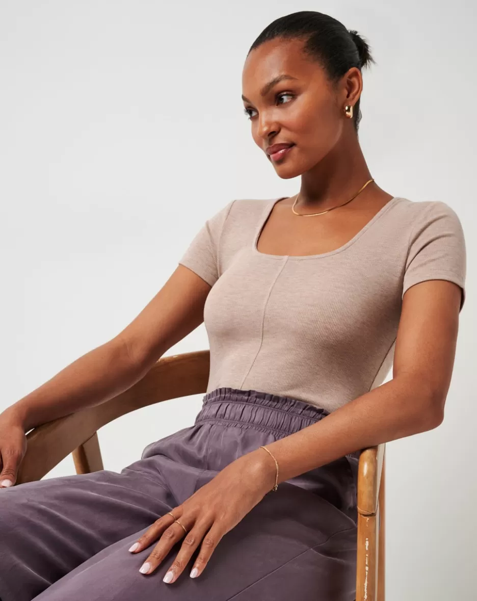CLOUD RIB TRANQUILITY TEE*TravisMathew Cheap
