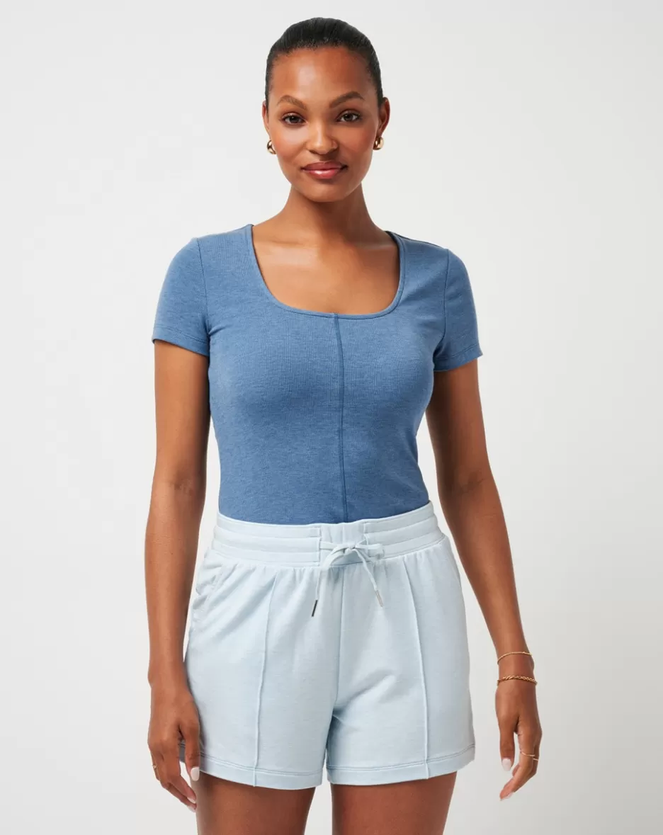 CLOUD RIB TRANQUILITY TEE*TravisMathew Fashion