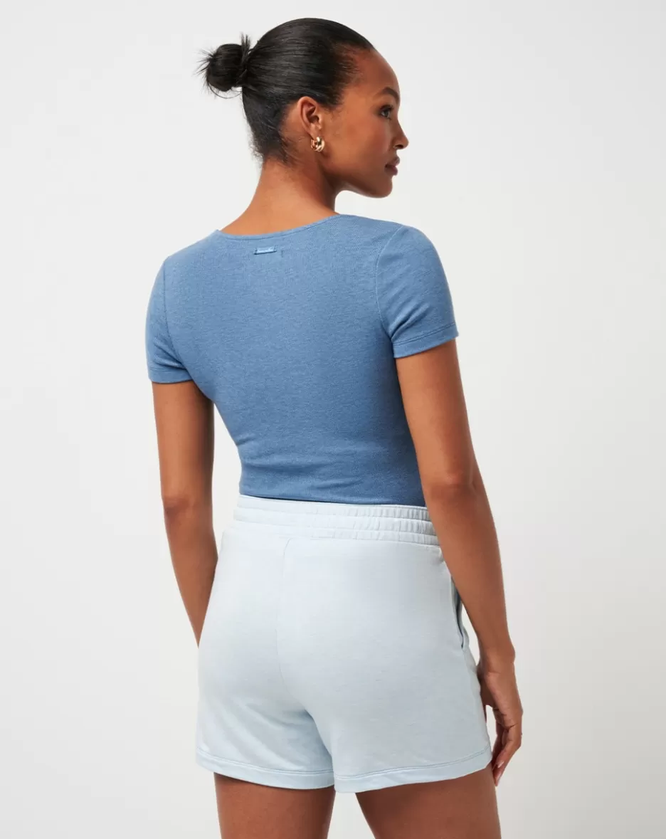 CLOUD RIB TRANQUILITY TEE*TravisMathew Fashion