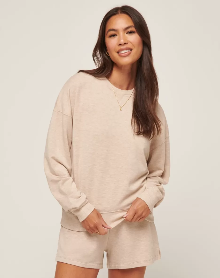 CLOUD TERRY CREW*TravisMathew Store