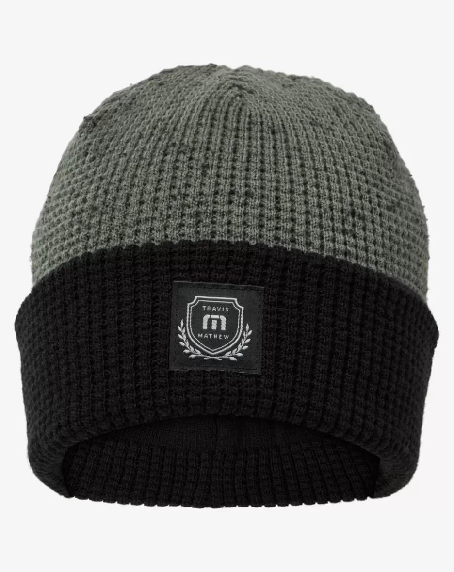 CLOUD WAFFLE BEANIE*TravisMathew Hot