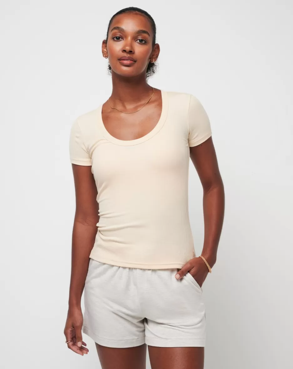COME ALIVE CLOUD RIBBED TOP*TravisMathew Discount