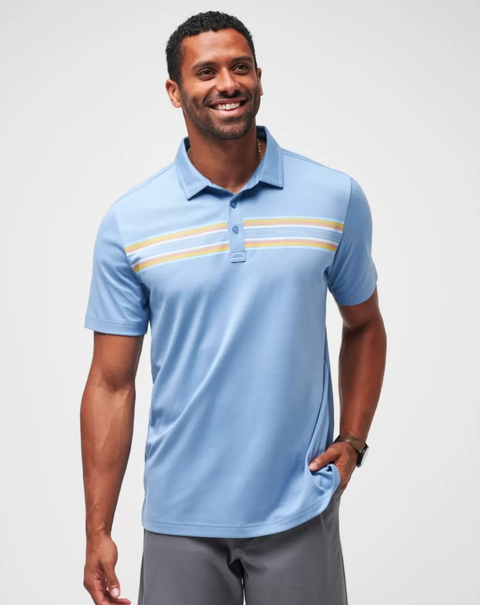 CORAL BEDS POLO*TravisMathew Hot
