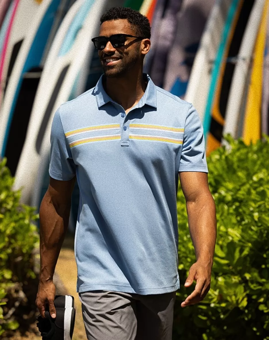 CORAL BEDS POLO*TravisMathew Hot