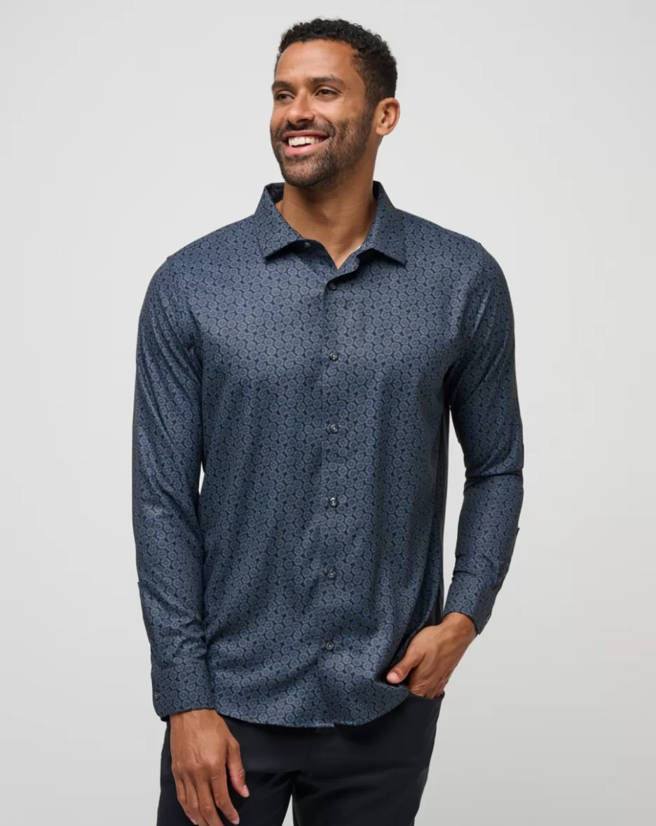 COUNTRY MILE LONG SLEEVE BUTTON-UP*TravisMathew Best