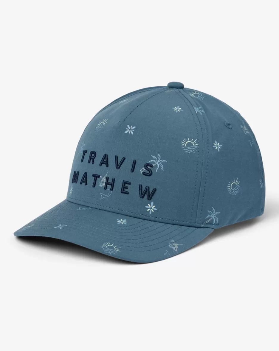 COVE DIVE SNAPBACK HAT*TravisMathew Outlet