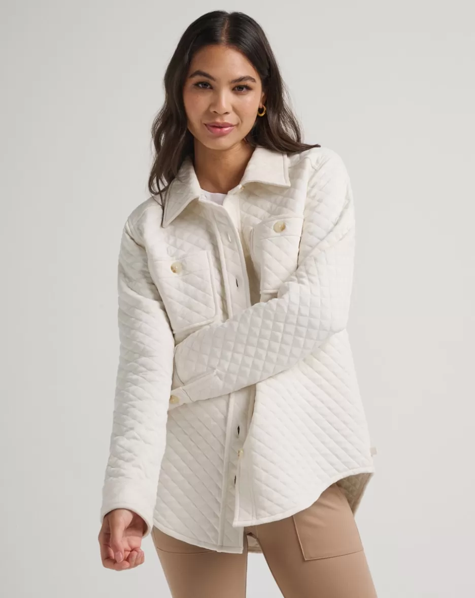 CRESSIDA QUILTED SHACKET*TravisMathew New