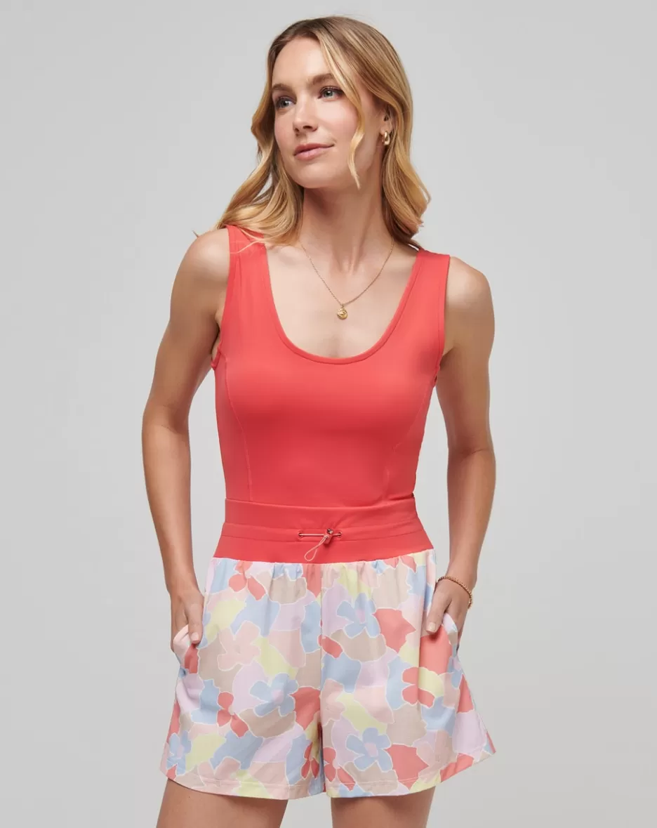 DAWN GLOW TECH WOVEN ROMPER*TravisMathew Best