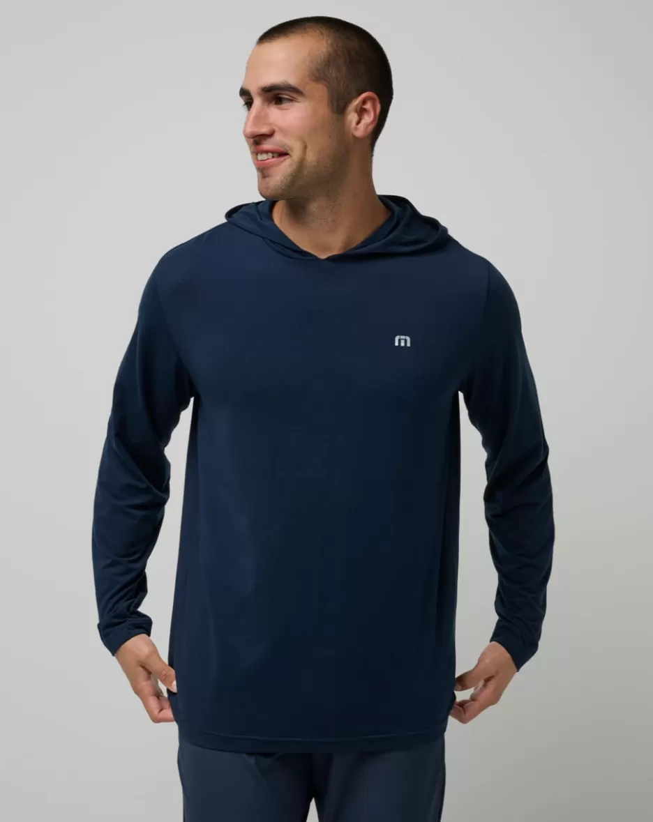 DOUBLE TEAM HOODIE*TravisMathew Hot