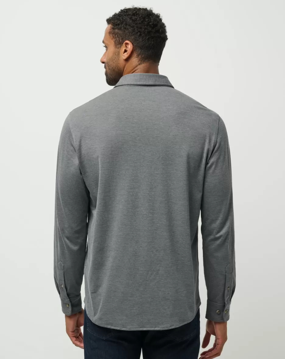 EVENING BONFIRE BUTTON-UP*TravisMathew New