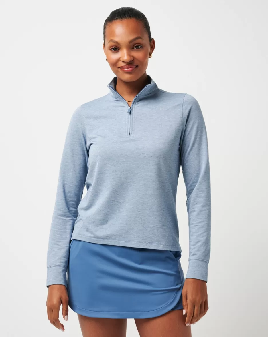 FEATHERWEIGHT ACTIVE QUARTER ZIP*TravisMathew Discount