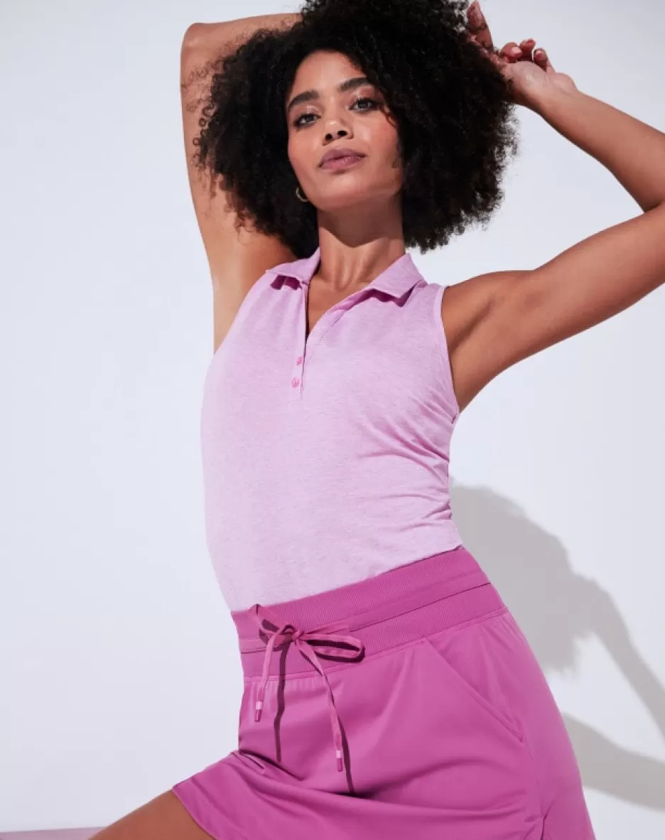 FEATHERWEIGHT ACTIVE SLEEVELESS POLO*TravisMathew Best Sale