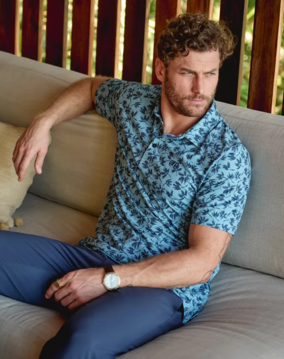 FEATHERWEIGHT JUNGLE POLO*TravisMathew Discount