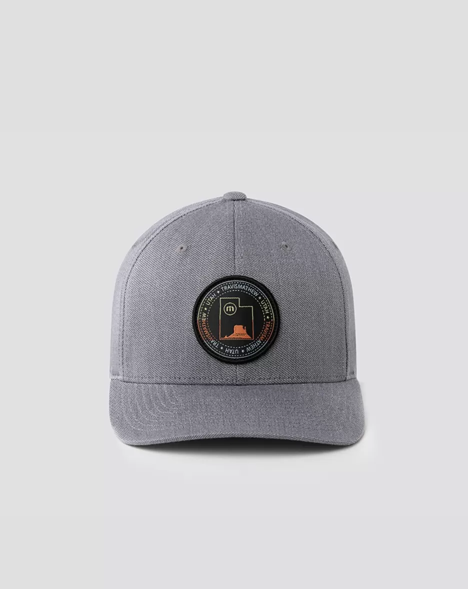 FOUR CORNERS FITTED HAT*TravisMathew Flash Sale